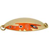 Lingurita oscilanta WILLIAMS Flasher 7cm 9.5g Gold and Orange