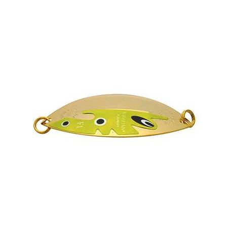 Lingurita oscilanta WILLIAMS Flasher 7cm 9.5g Gold and Chartreuse