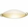 Lingurita oscilanta WILLIAMS LCW The Original 7.9cm 9.5g Gold and Silver Mirror