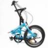 Bicicleta pliabila CARPAT Folding C2068B, roti 20", Albastru/Alb