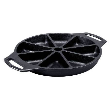 Tava rotunda din fonta cu 8 triunghiuri pentru tarta LODGE 22,7 cm L-BW8WP