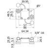 Intrerupator circuit cu reset automat OSCULATI Heavy Duty, 200A