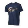 Tricou SAVAGE GEAR Cannibal Blue mariea S