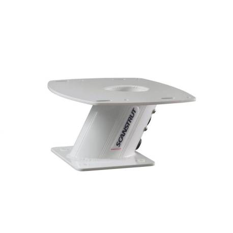 Suport radar SCANSTRUT Aluminium PowerTower, 150mm, alb