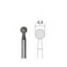 Set 2 biax-uri diamantate sferice PROXXON 28226, 4.4mm