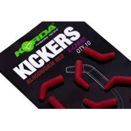 Kicker KORDA X-Large Bloodworm Red, 10buc/plic