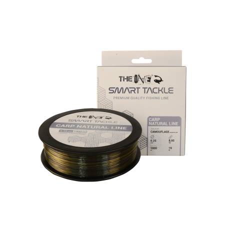 Fir monofilament THE ONE CARP NATURAL LINE CAMOUFLAGE 300m, 0.25mm, 8.95kg