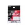 Fir fluorocarbon GOSEN Answer Light Game 30m, 1.0 PE, 0.165mm, 1.81kg