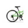 Bicicleta pentru copii MTB CARPAT C24208C, roti 24", Verde/Negru