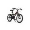 Bicicleta copii 4-6 ani CARPAT C16208C roti 16", Negru/Rosu