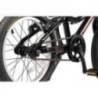 Bicicleta copii 4-6 ani CARPAT C16208C roti 16", Negru/Rosu