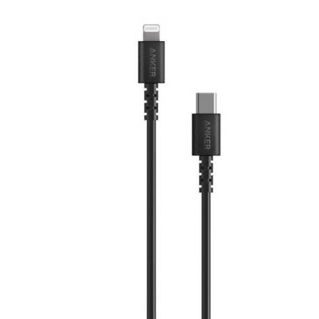 Cablu USB-C Lightning MFI Anker PowerLine Select 1.8m Negru