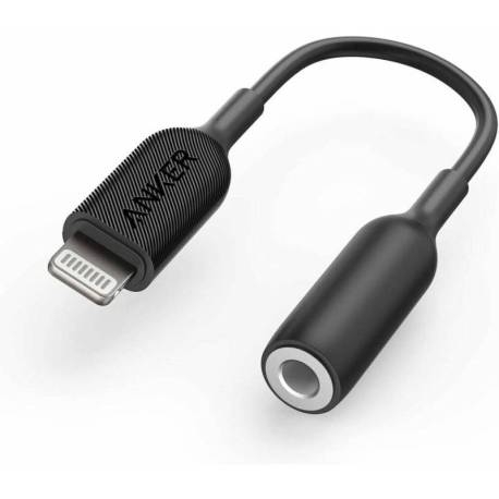 Adaptor Audio ANKER Lightning la Jack 3.5mm, MFi