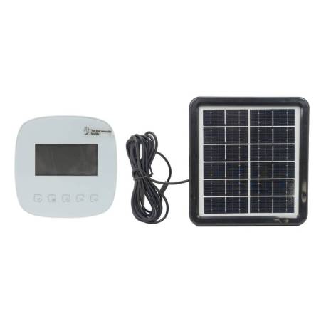 Programator inteligent pentru irigare PNI SWI190, Wi-Fi cu panou solar 2W, 8 zone