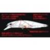 Vobler DUO REALIS JERKBAIT 85F, 8.5cm, 7.3g, ACCZ402 Gunmetal M White Tiger