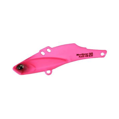 Cicada DUO METAL GARAGE PLATE VIB 20g, 6.5cm, ACC0016 Mat Pink