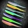 Shad DUO REALIS VERSA PINTAIL 3", 7.6cm, F018 Green Pumpkin Red Flake, 10buc/plic