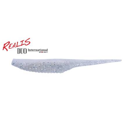 Shad DUO REALIS VERSA PINTAIL 3", 7.6cm, F076 White Back Shad, 10buc/plic