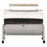 Gratar pe carbuni dublu CATTARA TT13034, 2 x 38cm, inox cromat