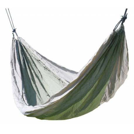 Hamac CATTARA, verde/maro, 275x137cm, max.120kg