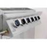 Gratar pe gaz CATTARA Manhattan, 6+1 arzatoare, inox