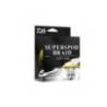 Fir textil DAIWA SUPERSPOD 4X BRAID Hi-Vis Yellow 300m, 0.25mm, 14.1kg