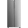 Frigider side-by-side TESLA RB4600FMXE, clasa E, 460L, H 177cm, Total No Frost, Inverter, Display, Inox