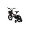 Bicicleta copii 3-5 ani VELORS V1401B roti 14", Negru/Portocaliu