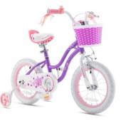 Bicicleta copii 3-5 ani ROYAL BABY StarGirl roti 14", Mov