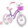 Bicicleta copii 3-5 ani ROYAL BABY StarGirl roti 14", Mov