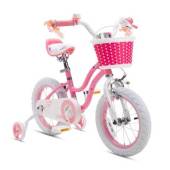 Bicicleta copii 3-5 ani ROYAL BABY StarGirl roti 14", Roz