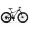 Fat-Bike VELORS Mars V2605G roti 26", Negru/Alb/Albastru