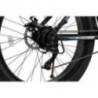 Fat-Bike VELORS Mars V2605G roti 26", Negru/Alb/Albastru