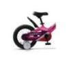 Bicicleta copii 4-6 ani CARPAT PRO C16122B roti 16", Roz/Fucsia