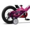 Bicicleta copii 4-6 ani CARPAT PRO C16122B roti 16", Roz/Fucsia