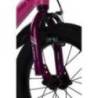 Bicicleta copii 4-6 ani CARPAT PRO C16122B roti 16", Roz/Fucsia