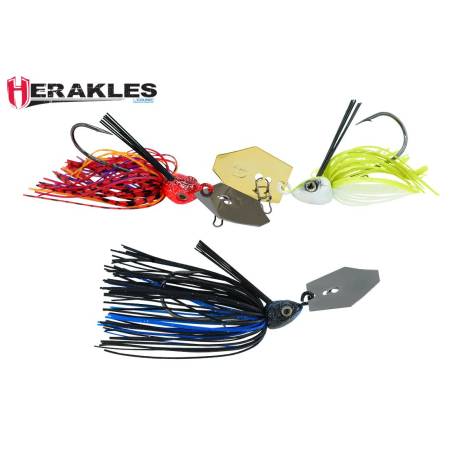 Chatterbait HERAKLES Amphibio 3/8oz 10.5gr Black Blue