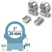 Prindere fixa ARGO diametru 26mm/H 17.5mm