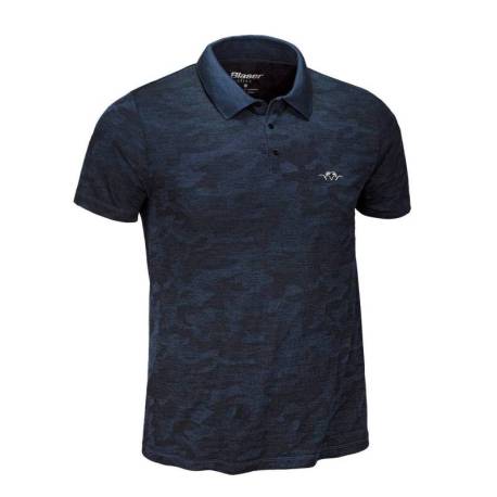 Tricou polo BLASER ARGALI MIKE Dark Blue XXL