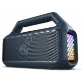 Boxa portabila ANKER Soundcore Boom 2, 80W, BassUp 2.0, IPX7, RGB, Bluetooth 5.3, Albastru