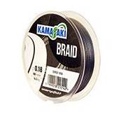 Fir textil KAMASAKI BRAID Grey 0.10mm, 7.6kg, 100m