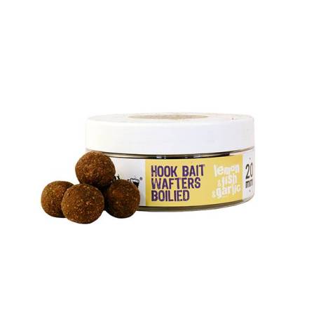 Momeli de carlig THE BIG ONE HOOK BAIT WAFTERS BOILIE Lemon&Fish&Garlic 20mm