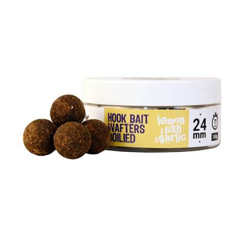 Momeli de carlig THE BIG ONE HOOK BAIT WAFTERS BOILIE Lemon&Fish&Garlic 24mm