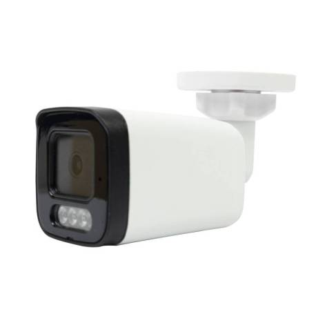 Camera supraveghere video PNI IP515J POE, bullet 5MP, 2.8mm, pentru exterior, alb