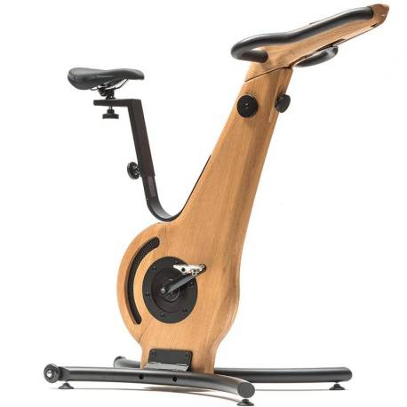 Bicicleta fitness din lemn NOHRD, volanta 5.5kg, max.200kg