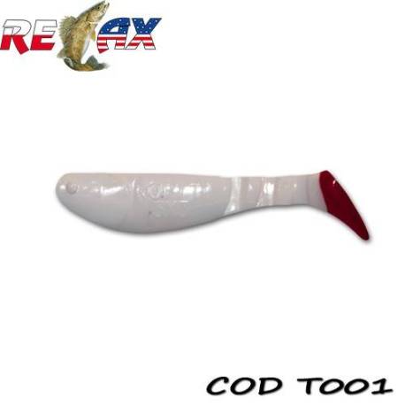 Shad RELAX Kopyto Tail, 7.5cm, culoare T001, 4buc/plic