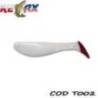 Shad RELAX Kopyto 3" Tail 7.5cm, culoare T002, 4buc/plic