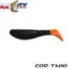 Shad RELAX Kopyto Tail, 7.5cm, culoare T100, 4buc/plic