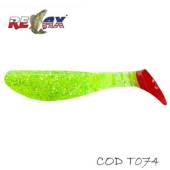 Shad RELAX Kopyto 3" Tail 7.5cm, culoare T074, 4buc/plic