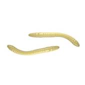 Naluca LIBRA LURES Fatty D'Worm Tournament 5.5cm, 005 Cheese, 12buc/borcan